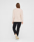 TreePullover Knitted Stripes Raw-Olive
